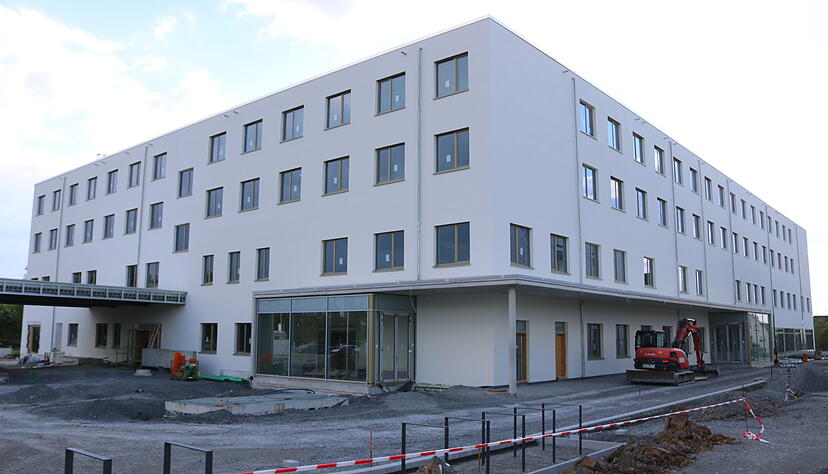 Die roten Zahlen des Hohenloher Krankenhauses in Öhringen gleicht der Hohenlohekreis aus – der Neubau soll die Situation verbessern.