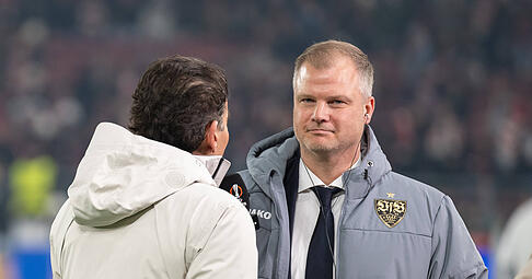 Fabian Wohlgemuth sieht den VfB Stuttgart nicht mehr unter Zugzwang bei der Stürmersuche.