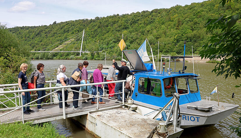 Die Haßmersheimer "Patriot" bietet Ausflugsfahrten auf dem Neckar zwischen Gundelsheim und Neckarzimmern an