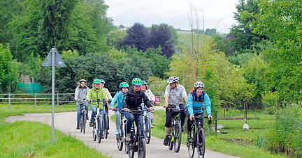 Verkehrsmittel der Zukunft: Das Fahrrad spielt eine zunehmend wichtige Rolle. In und um Kupferzell kommt der Strecken-Bau unterschiedlich voran.
Foto: Archiv/Mugler