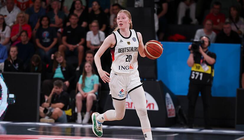 Frieda B&uuml;hner zeigte im Nationaltrikot wieder eine starke Leistung. (Archivbild)