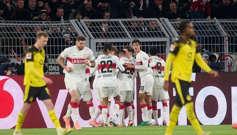 Stuttgart verdiente sich ein 3:3. Stuttgart verdiente sich ein 3:3.