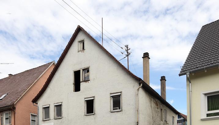 Hier stand die Stadtmauer: So sieht das Haus Marktstraße 29 momentan aus. Hier stand die Stadtmauer: So sieht das Haus Marktstraße 29 momentan aus.