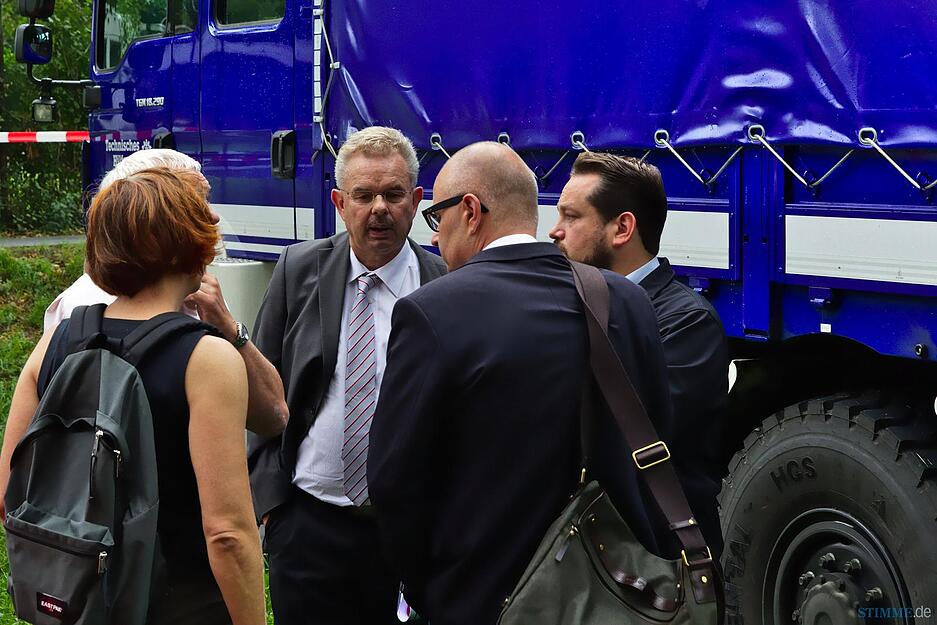 Die Minister Bonde und Untersteller in Krautheim