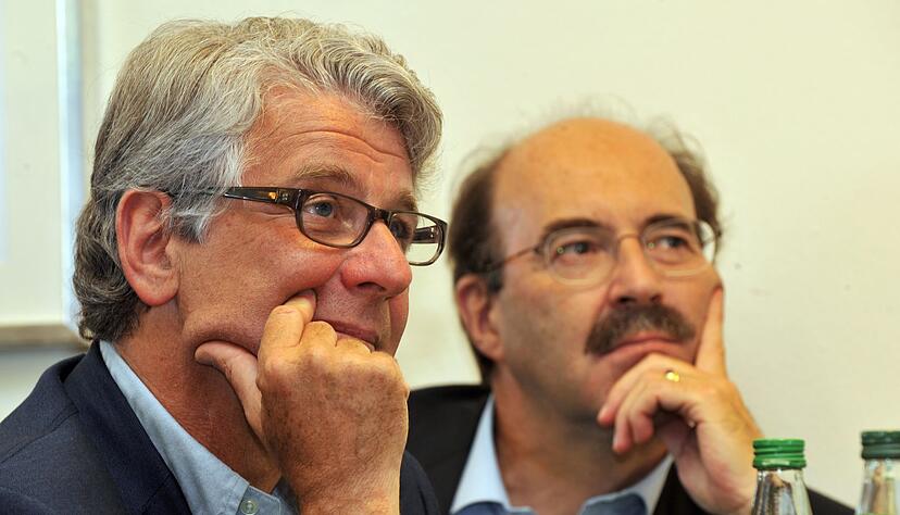 Eine eigene Kommentatorenliga: Fritz von Thurn und Taxis (r) und Marcel Reif. Eine eigene Kommentatorenliga: Fritz von Thurn und Taxis (r) und Marcel Reif.