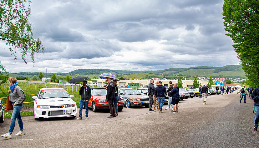 Der Motorsportclub Heilbronn hat am Sonntag Oldtimer pr&auml;sentiert.