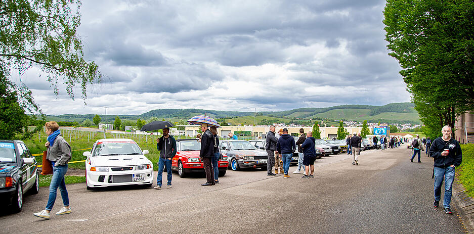 Der Motorsportclub Heilbronn hat am Sonntag Oldtimer pr&auml;sentiert.