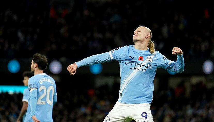 Einst für den BVB, nun aber für City erfolgreich: Erling Haaland.