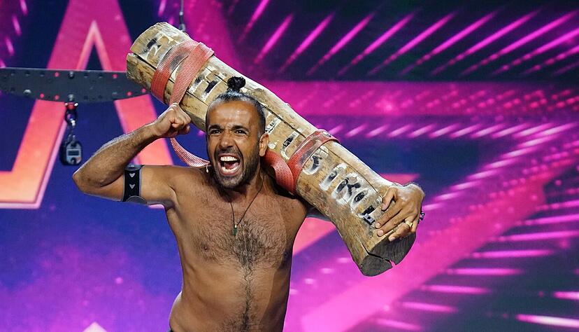 Mehmet Topyürek, der Baumstammläufer aus Heilbronn. Foto: TVNOW Mehmet Topyürek, der Baumstammläufer aus Heilbronn. Foto: TVNOW