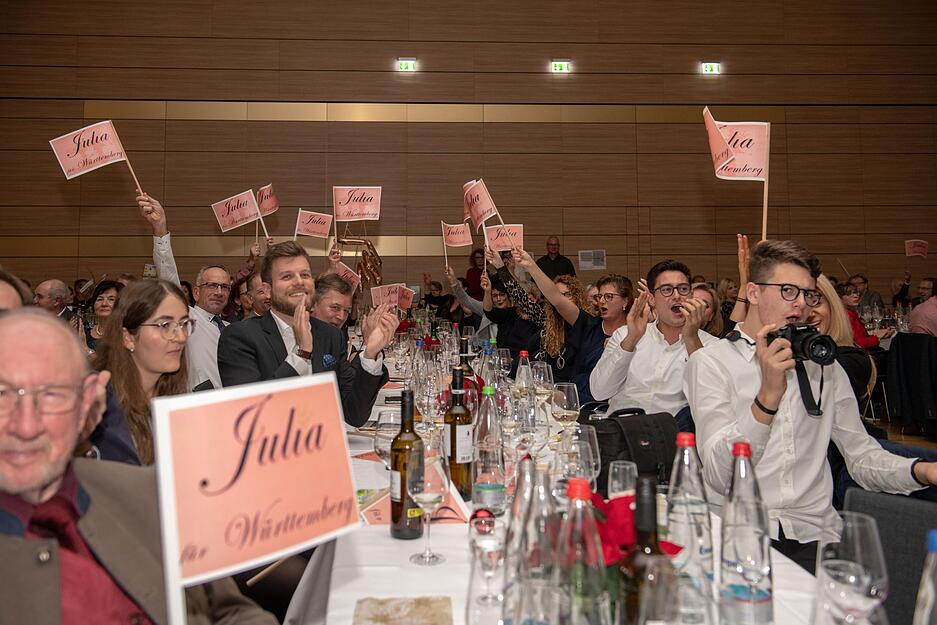 Die Fans sorgten den ganzen Abend über für gute Stimmung. Am Ende standen die Anhänger von Julia Böcklen sogar auf den Stühlen.