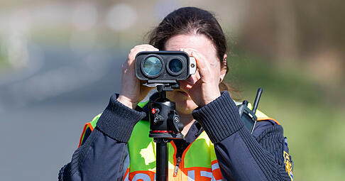 W&auml;hernd einer Geschwindigkeitskontrolle am Mittwoch sind &uuml;ber 150 Fahrer zu schnell auf der A6 bei &Ouml;hringen unterwegs gewesen. (Symbolbild)