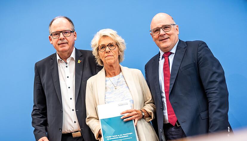 Die Mindestlohnkommission pr&auml;sentiert das Mindestlohn-Ergebnis.