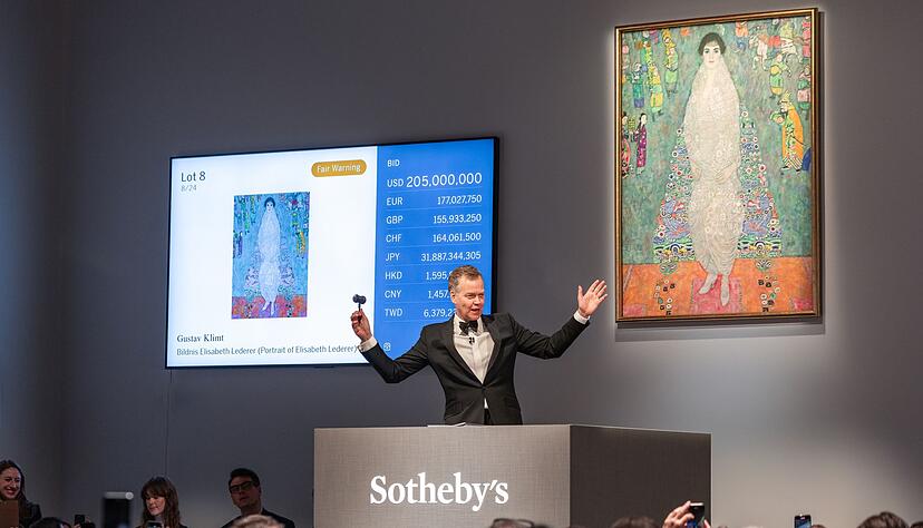 Das Klimt-Werk ist nun das zweitteuerste je bei einer Auktion versteigerte Kunstwerk.