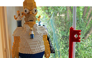 Mit dem Zeichentrickhelden "Homer Simpson" begann die Leidenschaft.