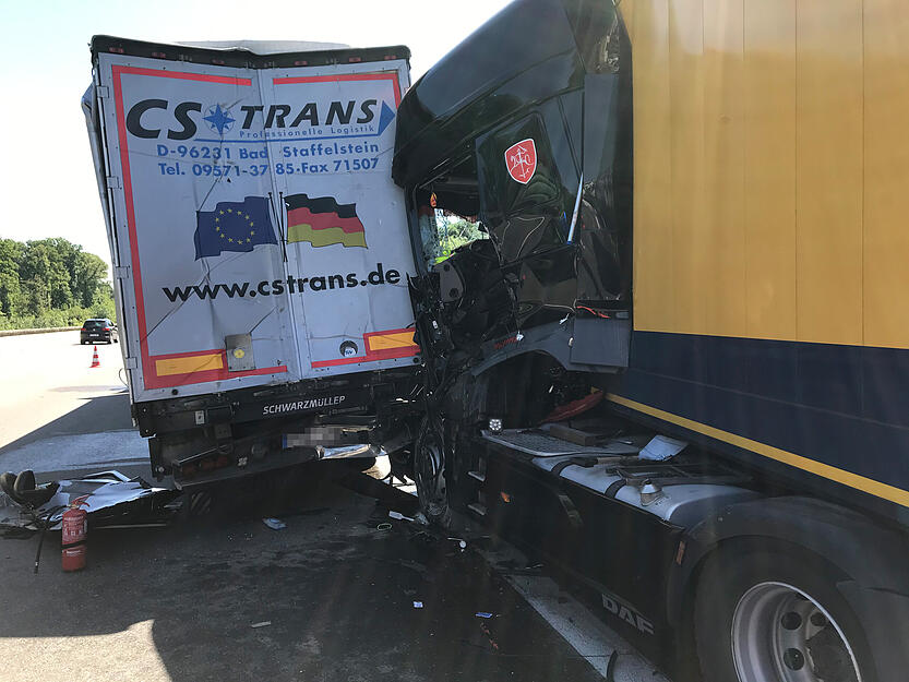 A6-Unfall bei bei Kirchardt