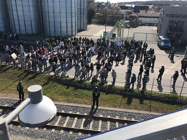 Querdenker-Demo Sinsheim Querdenker-Demo Sinsheim