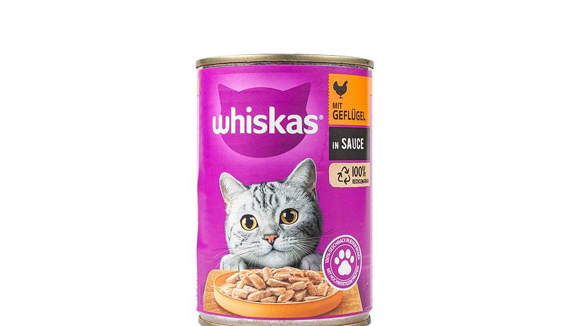 Auf dem ersten Platz landete das Nassfutter «mit Geflügel in Sauce» von Whiskas.