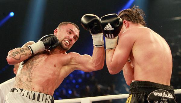 Dominik Britsch (rechts) vs. Roberto Santos