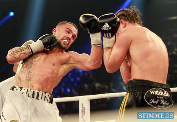 Dominik Britsch (rechts) vs. Roberto Santos Dominik Britsch (rechts) vs. Roberto Santos