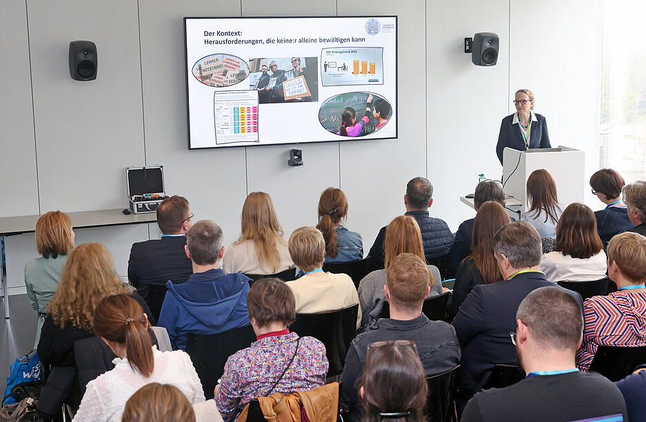 &Uuml;ber 60 Angebote hat die Akademie f&uuml;r Innovative Bildung und Management (AIM) zur zweiten Bildungskonferenz in Heilbronn auf die Beine gestellt.