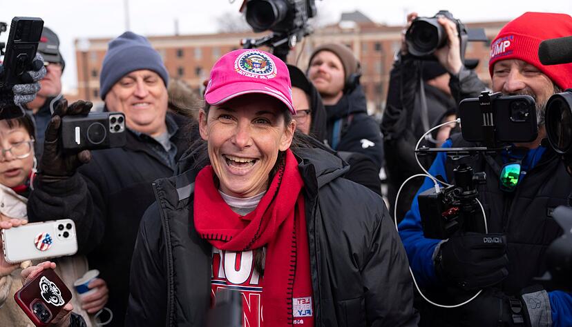 Trump Anh&auml;nger feierten die Freilassungen als Sieg.