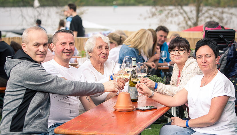 Wein am See - das Weinfest am Breitenauer See