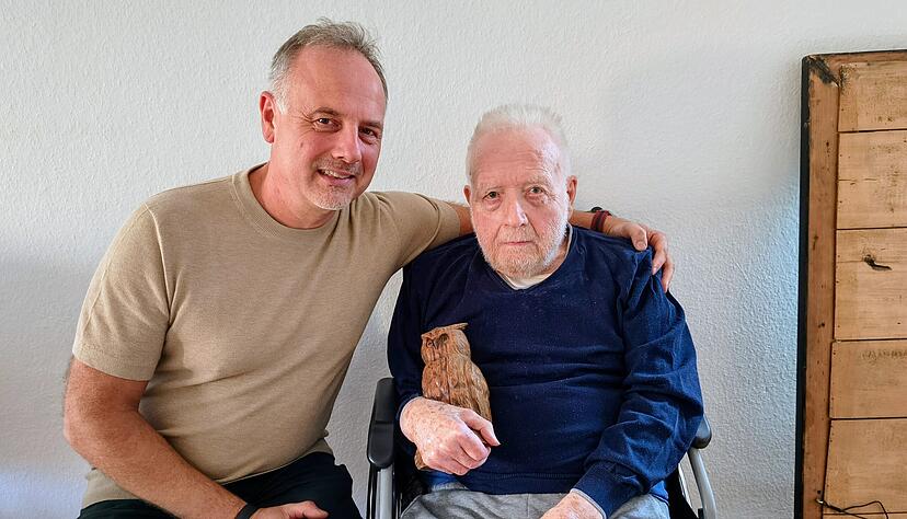 Sohn Jens und Vater Werner Reule.