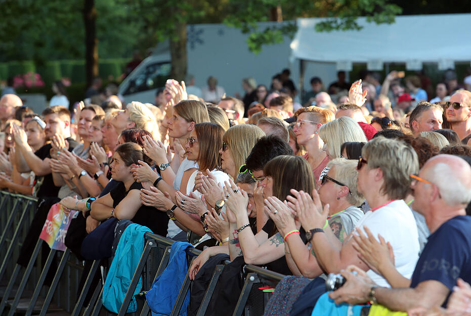 Rea Garvey im Wertwiesenpark