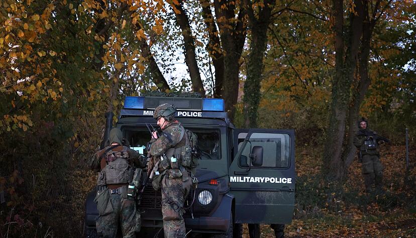 Bei der &Uuml;bung &laquo;Marshal Power&raquo; hatten Bundeswehr und Polizei eigentlich zusammen trainieren sollen. (Archivbild)