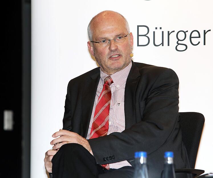 Der amtierende Bürgermeister Walter Neff