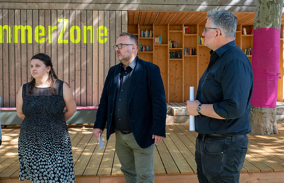 Aktion #SommerZone vor Ort in der Turmstraße