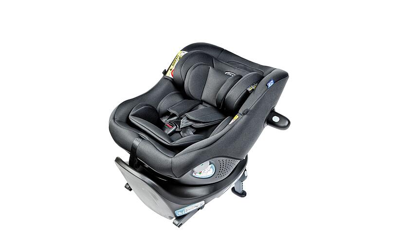 Einer der besten Baby- plus Kleinkindsitze ist der &laquo;Graco Turn2Me DLX i-Size R129&raquo; (149 Euro).