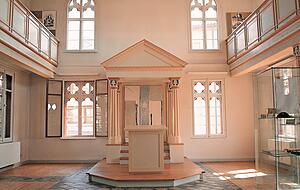 In der ehemaligen Synagoge in Affaltrach findet am 3. September die zentrale Auftaktveranstaltung zum Jüdischen Kulturweg im Heilbronner Land statt.