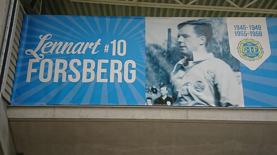 Emil Forsbergs Großvater Lennart Forsberg.