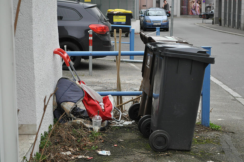Illegale Müllentsorgungen sind ein Problem in der Heilbronner Innenstadt.