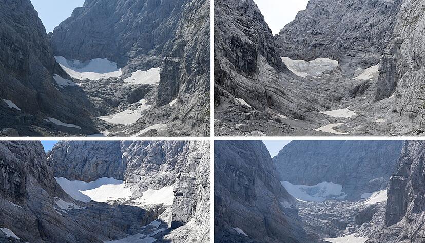 Auch der Blaueisgletscher hat den Prognosen nach nur noch wenige Jahre. (Archivbild)
