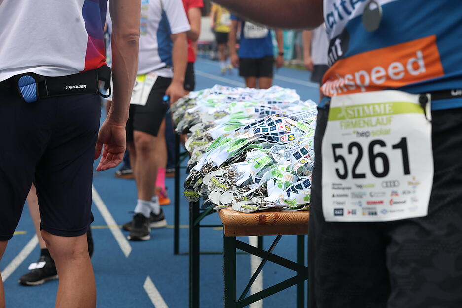 Nach langen 5,6 Kilometern durch die Heilbronner Innenstadt.
