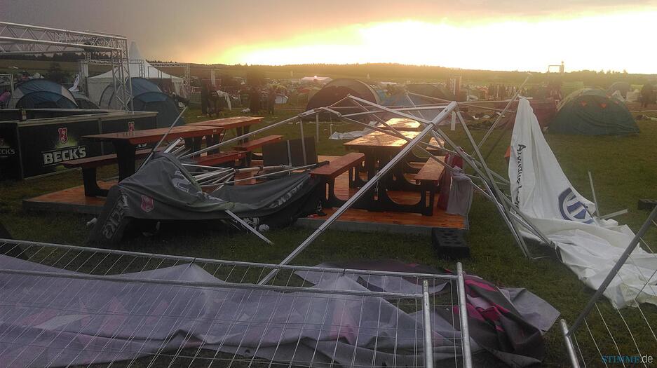 Abbruch des Southside | 25.6.