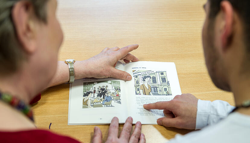 Die Kurse des Pilotprojekts "Slow fit" berücksichtigen auch die individuellen Lebensrealitäten und Lernkompetenzen der Teilnehmer. Die Kurse des Pilotprojekts "Slow fit" berücksichtigen auch die individuellen Lebensrealitäten und Lernkompetenzen der Teilnehmer.