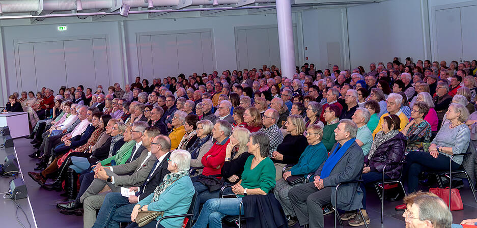 Die 59. Abendvorlesung der gemeinsamen Reihe &bdquo;Medizin hautnah&ldquo; von SLK-Kliniken, Heilbronner Stimme und der Kreissparkasse Heilbronn war ausgebucht.