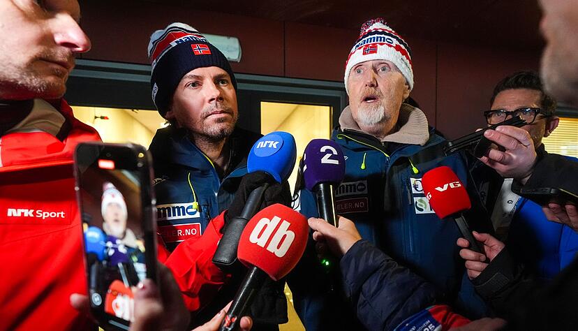 Der norwegische Skisprung-Trainer Magnus Brevig ist nach dem Anzug-Skandal bei der WM seinen Job los. (Archivbild) Der norwegische Skisprung-Trainer Magnus Brevig ist nach dem Anzug-Skandal bei der WM seinen Job los. (Archivbild)