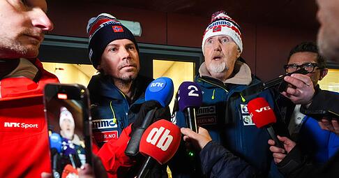 Der norwegische Skisprung-Trainer Magnus Brevig ist nach dem Anzug-Skandal bei der WM seinen Job los. (Archivbild) Der norwegische Skisprung-Trainer Magnus Brevig ist nach dem Anzug-Skandal bei der WM seinen Job los. (Archivbild)