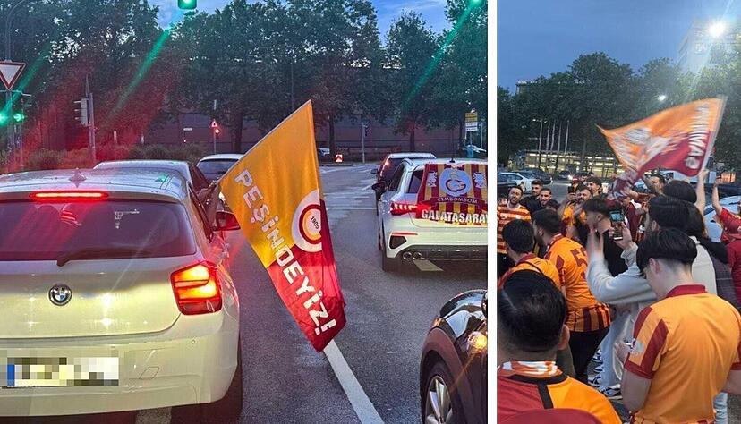 In Heilbronn wurde am Sonntag der türkische Fußballmeister Galatasaray Istanbul gefeiert. In Heilbronn wurde am Sonntag der türkische Fußballmeister Galatasaray Istanbul gefeiert.