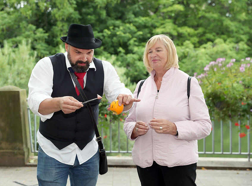 Straßenzauberer Neckarmeile