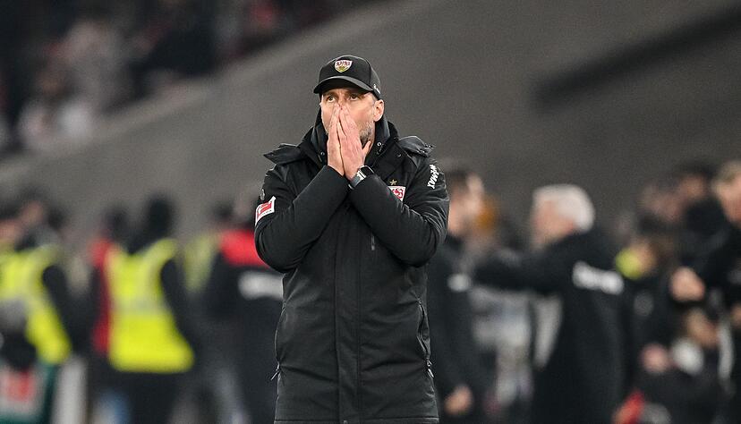 Sebastian Hoeneß und der VfB kassierten die vierte Liga-Heimniederlage in Serie. Sebastian Hoeneß und der VfB kassierten die vierte Liga-Heimniederlage in Serie.