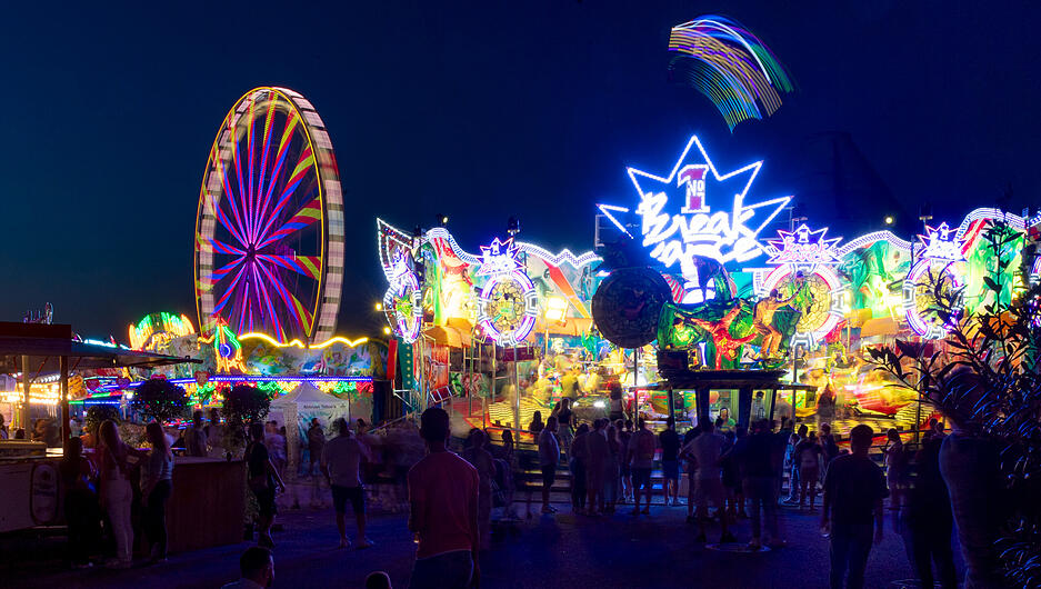 Eröffnungswochenende des Heilbronner Volksfestes mit Fassanstich
