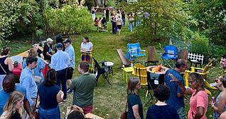 Bei der German-American Farewell-Party verabschieden sich die Austauschschüler. Im Juni kommen die Amerikaner dann noch nach Deutschland.
