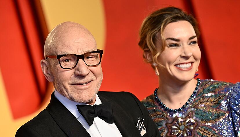 Patrick Stewart und seine Frau Sunny Ozell.