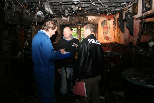 Brandermittungen in der Laube | 04.05.