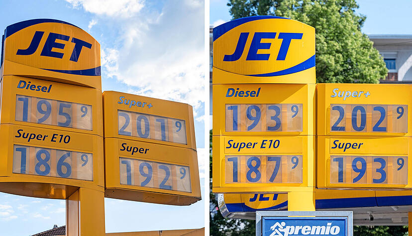 Mit Start des Tankrabatts fielen die Spritpreise in Heilbronn unter die Zwei-Euro-Marke. Eine Woche sp&auml;ter zeigt sich: Trotz Tankrabatt bleiben die Preise f&uuml;r Kraftstoff hoch.